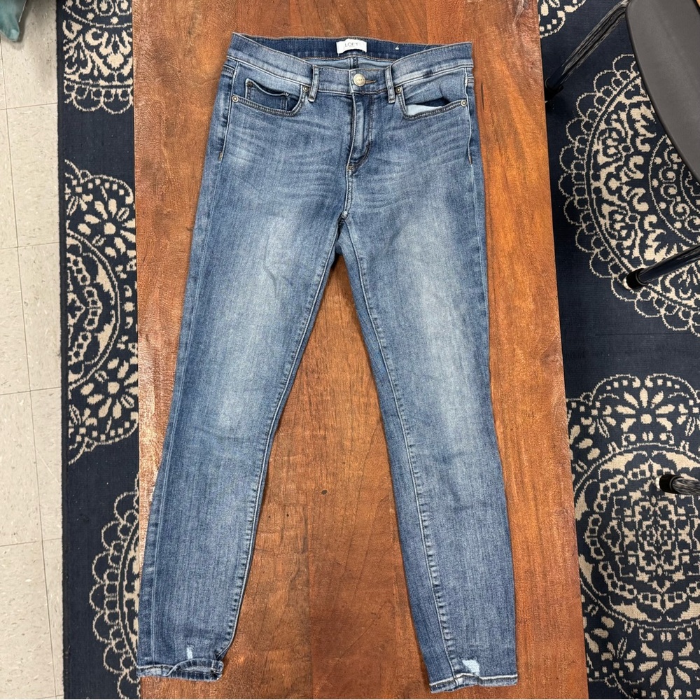 LOFT Outlet Modern‎ Skinny Jeans Women’s Size 4 Light Wash Stretch Denim
